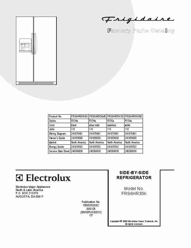 Electrolux Refrigerator FRS6HR35K-page_pdf
